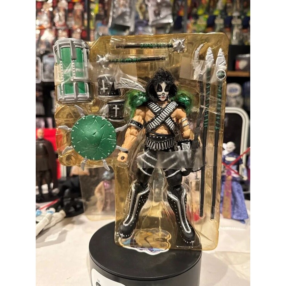 McFarlane Toys KISS Peter Criss Ultra Action Figure 1997 w/ Accessories